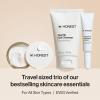 imageHonest Beauty The Icons Skincare Trio Travel Kit  Mini Hydrogel Cream Gentle Gel Cleanser Vitamin C Radiance Serum  Gentle for Sensitive Skin  Vegan08 Fl Oz Pack of 3