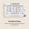 imageThe Honest Company Calming Lavender Bathtime Gift Set  Hypoallergenic Bath Essentials for Sensitive Skin  Shampoo  Body Wash Face  Body Lotion Bubble Bath Conditioner Wash ClothBathtime  Lavender
