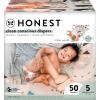 imageThe Honest Company Clean Conscious Diapers  PlantBased Sustainable  Fall 23 Limited Edition Prints  Club Box Size 1 814 lbs 80 CountLa Catrina X Lil Libros  Patch U Later