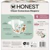 imageThe Honest Company Clean Conscious Diapers for Delicate Skin  Up to 100 Leakproof  Hypoallergenic Fragrance Free  Fall 25 Limited Edition Prints  Club Box Size 3 1628 lbs 62 CountSize 1 78 Count