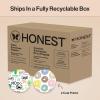 imageThe Honest Company Clean Conscious Diapers for Delicate Skin  Up to 100 Leakproof  Hypoallergenic Fragrance Free  Gender Neutral  Super Club Box Size 1 814 lbs 136 Count Prints May VaryBarnyard Babies  Donut Grow Up