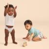 imageThe Honest Company Clean Conscious Diapers for Delicate Skin  Up to 100 Leakproof  Hypoallergenic Fragrance Free  Gender Neutral  Super Club Box Size 1 814 lbs 136 Count Prints May VaryDonut Grow Up  Cactus Cuties