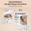 imageThe Honest Company Clean Conscious Diapers for Delicate Skin  Up to 100 Leakproof  Hypoallergenic Fragrance Free  Gender Neutral  Super Club Box Size 1 814 lbs 136 Count Prints May VaryAbove It All  Pattern Play