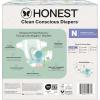 imageThe Honest Company Clean Conscious Diapers for Delicate Skin  Up to 100 Leakproof  Hypoallergenic Fragrance Free  Gender Neutral  Super Club Box Size 1 814 lbs 136 Count Prints May VaryAbove It All  All the Alpacas