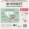 imageThe Honest Company Clean Conscious Diapers for Delicate Skin  Up to 100 Leakproof  Hypoallergenic Fragrance Free  Gender Neutral  Super Club Box Size 1 814 lbs 136 Count Prints May VaryDonut Grow Up  Cactus Cuties