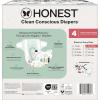 imageThe Honest Company Clean Conscious Diapers for Delicate Skin  Up to 100 Leakproof  Hypoallergenic Fragrance Free  Gender Neutral  Super Club Box Size 1 814 lbs 136 Count Prints May VarySpace Travel  Big Trucks