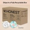 imageThe Honest Company Clean Conscious Diapers for Delicate Skin  Up to 100 Leakproof  Hypoallergenic Fragrance Free  Gender Neutral  Super Club Box Size 1 814 lbs 136 Count Prints May VaryAbove It All  Pattern Play