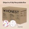 imageThe Honest Company Clean Conscious Diapers for Delicate Skin  Up to 100 Leakproof  Hypoallergenic Fragrance Free  Gender Neutral  Super Club Box Size 1 814 lbs 136 Count Prints May VaryRose Blossom  Tutu Cute