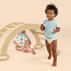 imageThe Honest Company Clean Conscious Diapers for Delicate Skin  Up to 100 Leakproof  Hypoallergenic Fragrance Free  Gender Neutral  Super Club Box Size 1 814 lbs 136 Count Prints May VaryAll the Letters  Its a Pawty
