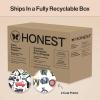 imageThe Honest Company Clean Conscious Diapers for Delicate Skin  Up to 100 Leakproof  Hypoallergenic Fragrance Free  Gender Neutral  Super Club Box Size 1 814 lbs 136 Count Prints May VaryBig Trucks  All the Letters