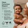 imageThe Honest Company Clean Conscious Diapers for Delicate Skin  Up to 100 Leakproof  Hypoallergenic Fragrance Free  Gender Neutral  Super Club Box Size 1 814 lbs 136 Count Prints May VaryAbove It All  All the Alpacas