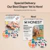 imageThe Honest Company Clean Conscious Diapers for Delicate Skin  Up to 100 Leakproof  Hypoallergenic Fragrance Free  Gender Neutral  Super Club Box Size 1 814 lbs 136 Count Prints May VaryBeary Cool  Big Trucks
