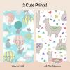 imageThe Honest Company Clean Conscious Diapers for Delicate Skin  Up to 100 Leakproof  Hypoallergenic Fragrance Free  Gender Neutral  Super Club Box Size 1 814 lbs 136 Count Prints May VaryAbove It All  All the Alpacas