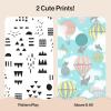 imageThe Honest Company Clean Conscious Diapers for Delicate Skin  Up to 100 Leakproof  Hypoallergenic Fragrance Free  Gender Neutral  Super Club Box Size 1 814 lbs 136 Count Prints May VaryAbove It All  Pattern Play