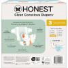 imageThe Honest Company Clean Conscious Diapers for Delicate Skin  Up to 100 Leakproof  Hypoallergenic Fragrance Free  Summer 25 Limited Edition Prints  Club Box Size 5 27 lbs 44 CountSize 3 62 Count
