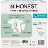 imageThe Honest Company Clean Conscious Diapers for Delicate Skin  Up to 100 Leakproof  Hypoallergenic Fragrance Free  Summer 25 Limited Edition Prints  Club Box Size 5 27 lbs 44 CountSize 2 72 Count