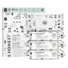 imageThe Honest Company Clean Conscious MultiUse Wipes  Hypoallergenic  Unscented for Sensitive Skin  Over 99 Water Compostable Plant Based Baby Wipes  Geo Mood 288 CountPattern Play