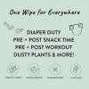 imageThe Honest Company Clean Conscious MultiUse Wipes  Hypoallergenic  Unscented for Sensitive Skin  Over 99 Water Compostable Plant Based Baby Wipes  Geo Mood 288 CountClassic