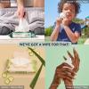imageThe Honest Company Clean Conscious MultiUse Wipes  Hypoallergenic  Unscented for Sensitive Skin  Over 99 Water Compostable Plant Based Baby Wipes  Geo Mood 288 CountTerrazzo