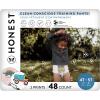 imageThe Honest Company Clean Conscious Training Pants for Sensitive Skin  Hypoallergenic Fragrance Free  Lets Color  See Me Rollin  Size 4T5T 38 lbs 48 CountRompin  Stompin  Diggin It