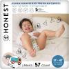 imageThe Honest Company Clean Conscious Training Pants for Sensitive Skin  Hypoallergenic Fragrance Free  Lets Color  See Me Rollin  Size 4T5T 38 lbs 48 CountRompin  Stompin  Diggin It