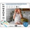 imageThe Honest Company Clean Conscious Training Pants for Sensitive Skin  Hypoallergenic Fragrance Free  Lets Color  See Me Rollin  Size 4T5T 38 lbs 48 CountLets Color  See Me Rollin