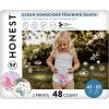 imageThe Honest Company Clean Conscious Training Pants for Sensitive Skin  Hypoallergenic Fragrance Free  Lets Color  See Me Rollin  Size 4T5T 38 lbs 48 CountMagical Moments  Butterfly Kisses