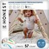 imageThe Honest Company Clean Conscious Training Pants for Sensitive Skin  Hypoallergenic Fragrance Free  Lets Color  See Me Rollin  Size 4T5T 38 lbs 48 CountLets Color  See Me Rollin
