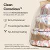 imageThe Honest Company Diaper Cake  Clean Conscious Diapers Baby Personal Care PlantBased Wipes  Turtle Time  Regular Size 1 814 lbs 35 CountRose Blossom