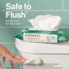 imageThe Honest Company Family Flushables Bundle for Sensitive Skin  Adult Flushable Wipes 42 Count  Toddler Flushable Wipes 42 Count  Fragrance Free Hypoallergenic 99 Water Safe to Flush
