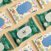 imageThe Honest Company Family Flushables Bundle for Sensitive Skin  Adult Flushable Wipes 42 Count  Toddler Flushable Wipes 42 Count  Fragrance Free Hypoallergenic 99 Water Safe to Flush