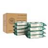 imageThe Honest Company Flushable Wipes for Sensitive Skin  Fragrance Free Hypoallergenic 99 Water Safe to Flush  pH Balanced Feminine Wipes  Tropical Leaves 42 CountTropical Leaves