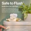 imageThe Honest Company Flushable Wipes for Sensitive Skin  Fragrance Free Hypoallergenic 99 Water Safe to Flush  pH Balanced Feminine Wipes  Tropical Leaves 42 CountGilded Wings