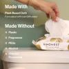 imageThe Honest Company Flushable Wipes for Sensitive Skin  Fragrance Free Hypoallergenic 99 Water Safe to Flush  pH Balanced Feminine Wipes  Tropical Leaves 42 CountGilded Wings