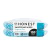 imageThe Honest Company Fragrance Free Sanitizing Alcohol Wipes  Antibacterial  Safe for Hands  Kills 99 of Germs Made With Aloe  50 Count 1 Pack50 Count Pack of 2