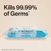 imageThe Honest Company Fragrance Free Sanitizing Alcohol Wipes  Antibacterial  Safe for Hands  Kills 99 of Germs Made With Aloe  50 Count 1 Pack50 Count Pack of 3