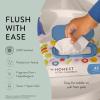 imageThe Honest Company PlantBased Toddler Flushable Wipes  Designed for Potty Training  99 Water Hypoallergenic EWG Verified Safe to Flush  Fragrance Free 42 CountUnscented