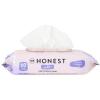 imageThe Honest Company Calm  Cleanse Naturally Scented Wipes  Cleansing MultiTasking Wipes  99 Water Plant Based Hypoallergenic  Lavender 60 CountLavender Calm