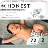 imageThe Honest Company Clean Conscious Diapers  PlantBased Sustainable  Winter 24 Limited Edition Prints  Club Box Size 5 27 lbs 44 CountSize 2 72 Count