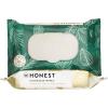 imageThe Honest Company Flushable Wipes for Sensitive Skin  Fragrance Free Hypoallergenic 99 Water Safe to Flush  pH Balanced Feminine Wipes  Tropical Leaves  Gilded Wings 84 Count 2 Packs of 42