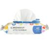 imageThe Honest Company PlantBased Toddler Flushable Wipes  Designed for Potty Training  99 Water Hypoallergenic EWG Verified Safe to Flush  Fragrance Free 42 CountUnscented