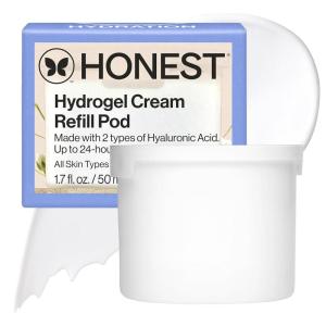 imageHonest Beauty The Icons Skincare Trio Travel Kit  Mini Hydrogel Cream Gentle Gel Cleanser Vitamin C Radiance Serum  Gentle for Sensitive Skin  VeganRefill 17 Fl Oz