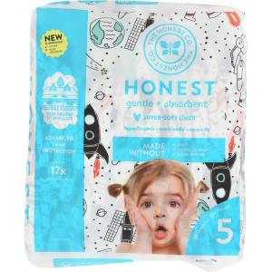 imageThe Honest Company Clean Conscious Diapers  PlantBased Sustainable  Fall 23 Limited Edition Prints  Club Box Size 1 814 lbs 80 CountWhite