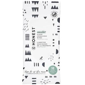 imageThe Honest Company Clean Conscious MultiUse Wipes  Hypoallergenic  Unscented for Sensitive Skin  Over 99 Water Compostable Plant Based Baby Wipes  Geo Mood 288 CountPattern Play