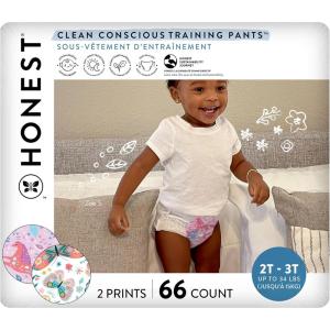 imageThe Honest Company Clean Conscious Training Pants for Sensitive Skin  Hypoallergenic Fragrance Free  Lets Color  See Me Rollin  Size 4T5T 38 lbs 48 CountMagical Moments  Butterfly Kisses