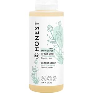 imageThe Honest Company Foaming Bubble Bath  Gentle for Baby  Naturally Derived Tearfree Hypoallergenic  Fragrance Free Sensitive 12 fl ozFragrance Free Sensitive