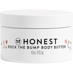 imageThe Honest Company Honest Mama Rock The Bump Body Butter  Moisturizing Stretch Mark Cream  Shea Butter Avocado Oil Vitamin E  Hypoallergenic  Dermatologist Tested  4 oz
