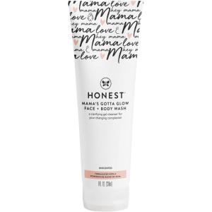 imageThe Honest Company Honest Mamas Gotta Glow Face and Body Wash  Pregnancy Safe Clarifying  Exfoliating AHA Cleanser  8 fl oz