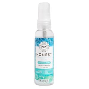imageThe Honest Company PlantBased Hand Sanitizer Spray  Kills 999 of Germs  Hypoallergenic Quickdrying  Moisturizing  Coastal Surf 2 fl ozCoastal Surf