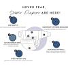 imageThe Honest Company Clean Conscious Overnight Diapers  PlantBased Sustainable  Starry Night  Club Box Size 5 27 lbs 44 CountSize 5 44 Count
